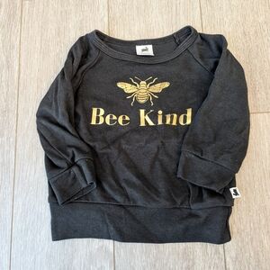 Bee Kind Black Kids Shirt